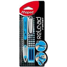 Caneta Clas. Roller Reload Boy Azul + 2 Refis - MAPED