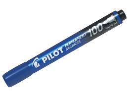 Marcador Permanente Marker 100 Azul - Pilot