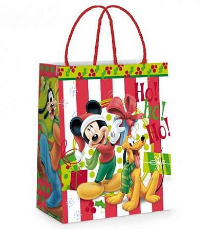 Sacola Natal Turma Mickey Gg-Cromus