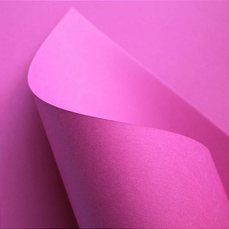 Papel Plus Pink Lumi 120g A4 20 Fls - Off Paper