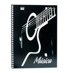 Caderno Musica 50f Espiral Duplex - São Domingos