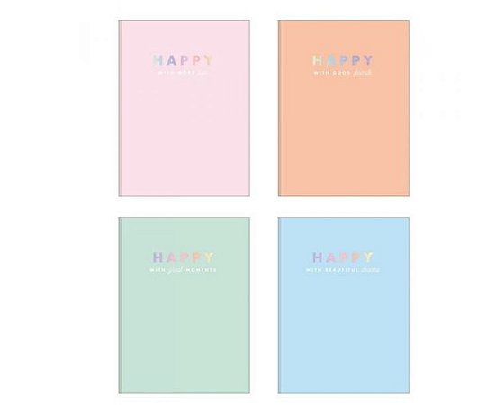 Caderno Brochura Universitário Happy 48 Folhas - Tilibra