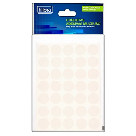 Etiqueta Multiuso 13mm Transparente - Tilibra