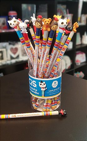 Lápis Preto Turminha Do Barulho - Cis