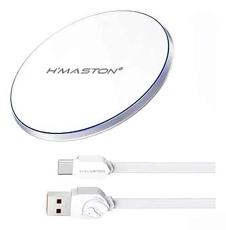 Carregador Por Indução Sem Fio Ultrafino Anatel 15w