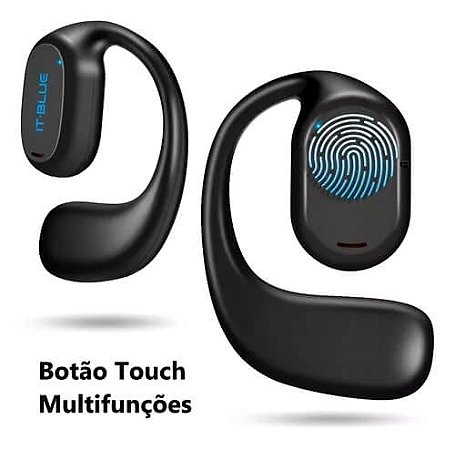 Fone De Ouvido Condução Ossea Bluetooth 5.3 Hmaston