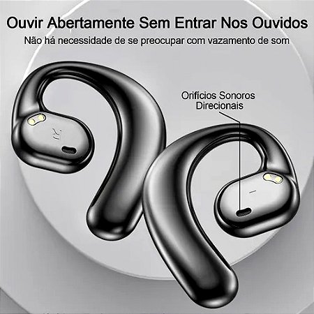 Fone De Ouvido Condução Ossea Bluetooth 5.3 Hmaston