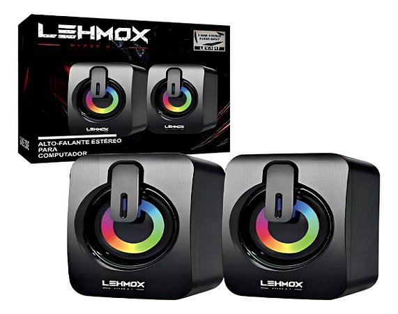 Caixa De Som Pc Notebook Gamer 3W NVD