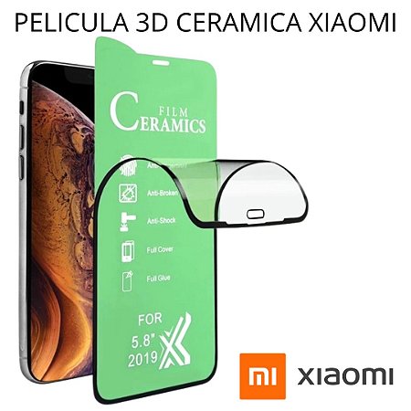 Pelicula 3D 9D Hidrogel Cerâmica para Xiaomi M6 PRO 4G