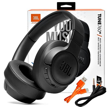 Fone Sem Fio Bluetooth Tipo JBL Tune 760
