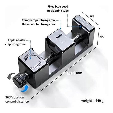 Suporte Para Reparo Câmera do iphone  WYLIE 798