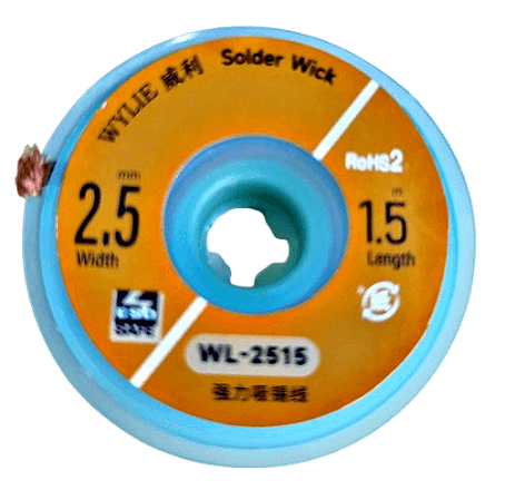 Malha Dessoldadora 2.5mm 1.5m  Wylie 2515