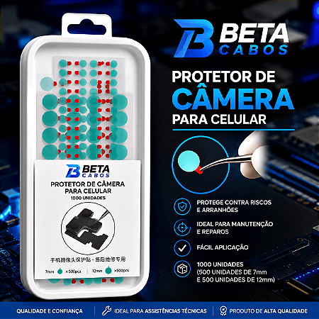 Adesivo de Proteção Para Câmeras com 1000 pçs Wy