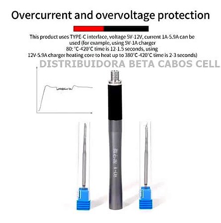 Mini Ferro de Solda 210 usb W 08 Wylie