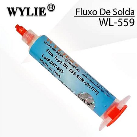 Fluxo De Solda Pastoso 10cc Wl-559 559 Wylie