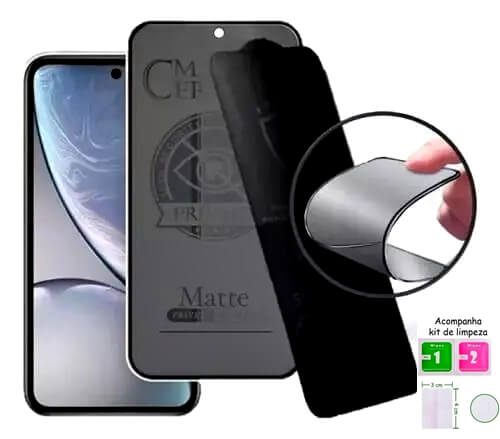 Pelicula 3D 9D Hidrogel Iphone 17 Air Cerâmica PRIVACIDADE FOSCA