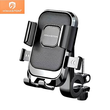 Suporte de Celular para Moto e Bike Hmaston CJ-90 Ajustável Estável Gira 360 Graus
