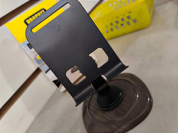 Suporte Metal De Mesa Para Celular Smartphone Rotativo 360 Graus