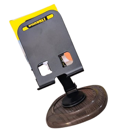 Suporte Metal De Mesa Para Celular Smartphone Rotativo 360 Graus