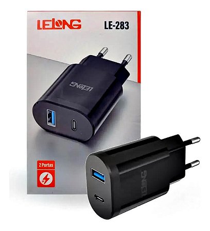 Fonte Carregador Saída Usb e Tipo c type c 5.1A Rapído