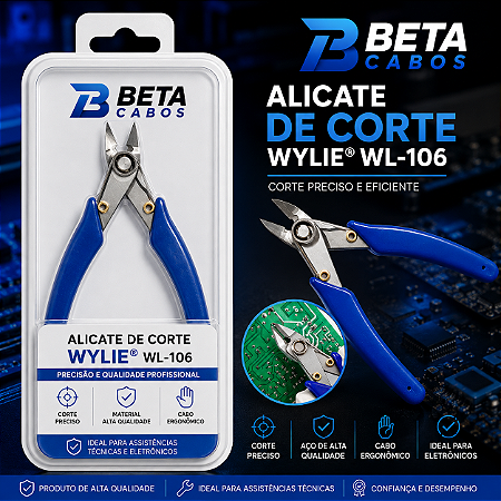 Alicate De Corte Diagonal WL 106 Wylie