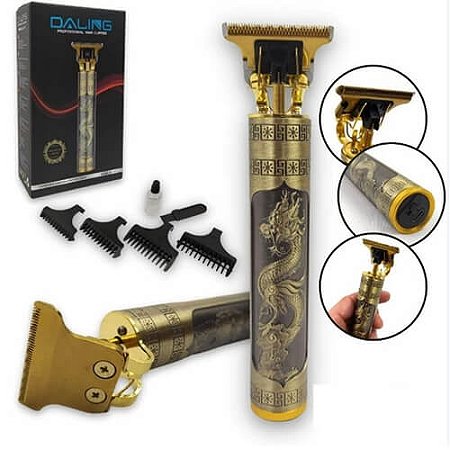 Maquina Corte cabelo Barba de Metal