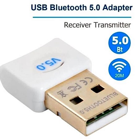 Adaptador Bluetooth Usb Dongle 5.0