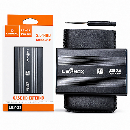 Case Gaveta Hd Sata Notebook Usb Externa Pc Xbox Ps3 Wii T2 NVD