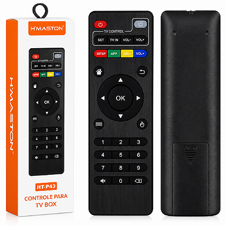 Controle Remoto Com Caixinha Smart TV Box TvBox 4k Android mx9 mxq v88 mxq Pro e Outros