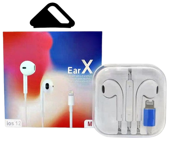 Fone Ouvido Para Iphone com Entrada Lightning EAR X