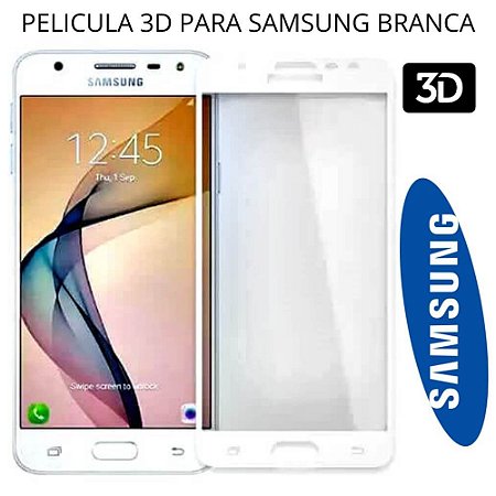 Pelicula 3D Branca para Samsung J7 Prime 2