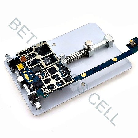 Suporte Placa Para Soldagem com Mola Pcb Stand Te-07 Te 07 Celular Tablet