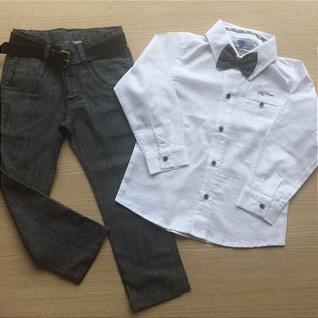 camiseta e calça social