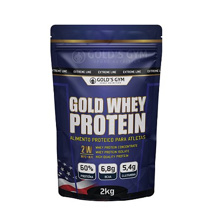 Gold Whey Protein - Gold's Gym 2Kg