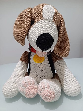 Cachorro Beagle Amigurumi