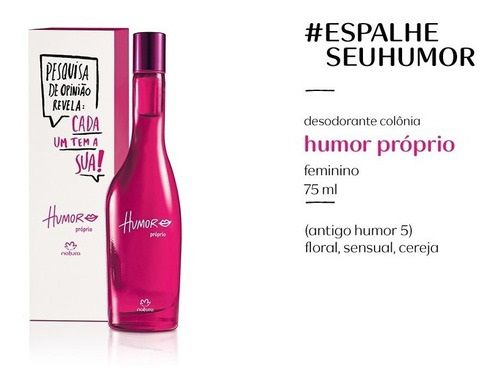 Desodorante Colônia Feminino Humor Próprio 75ml - Quero presente