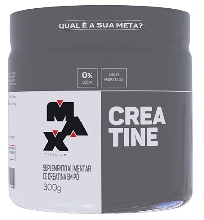 CREATINA 100% PURA MAX TITANIUM 300G