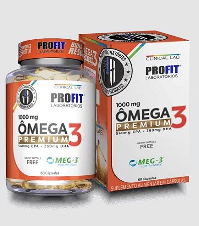 Ômega 3 Premium 60 capsulas MEG-3
