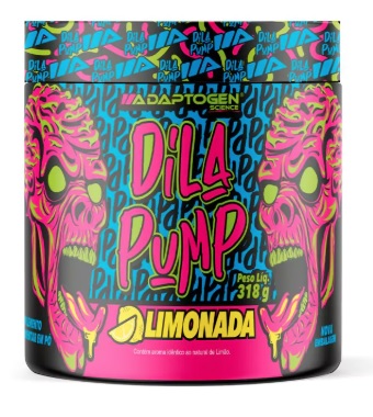 PRÉ TREINO DILA PUMP 318G S/CAFEINA ADAPTOGEN