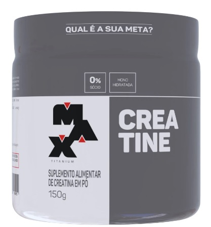Creatina 100% Pura 150g Max Titanium