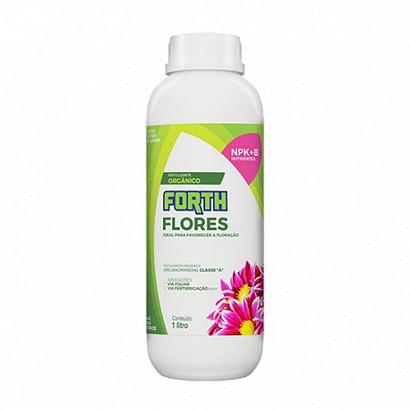 Fertilizante Adubo Forth Flores Liquido COncentrado 1 Litro