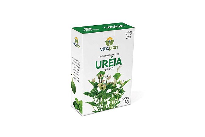 Fertilizante Ureia Caixa 1 KG 45-00-00 Nutriplan