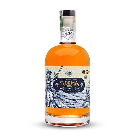 Rum Lamas  Norma Ouro - 750 ml