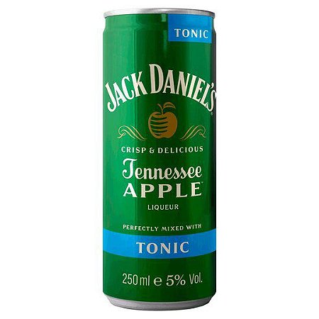 Whiskey Jack Daniels Tennessee Apple & Tônica - 250 ml