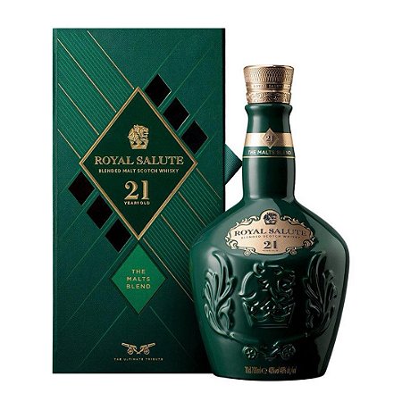 Whisky Chivas Royal Salute Emerald 21 anos - 700 ml