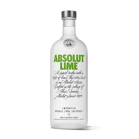 Vodka Absolut Lime - 1L