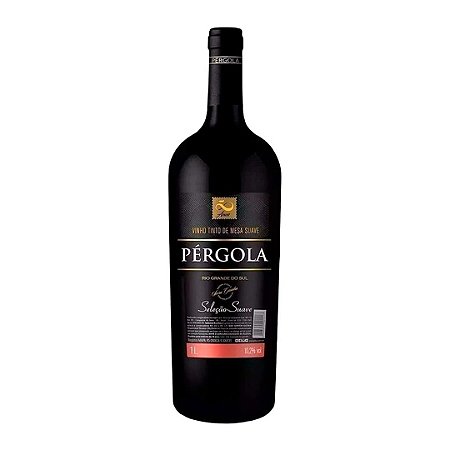 Vinho Pérgola Tinto Suave - 1 Litro