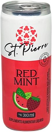 St. Pierre Zero Red Mint - 310 ml
