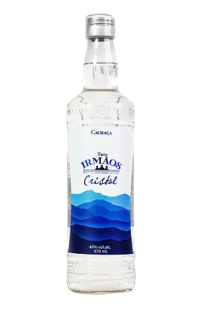 Cachaça Três Irmãos Cristal - 670 ml