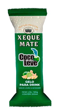 Gelo Coco Leve Xeque Mate - 190 g
